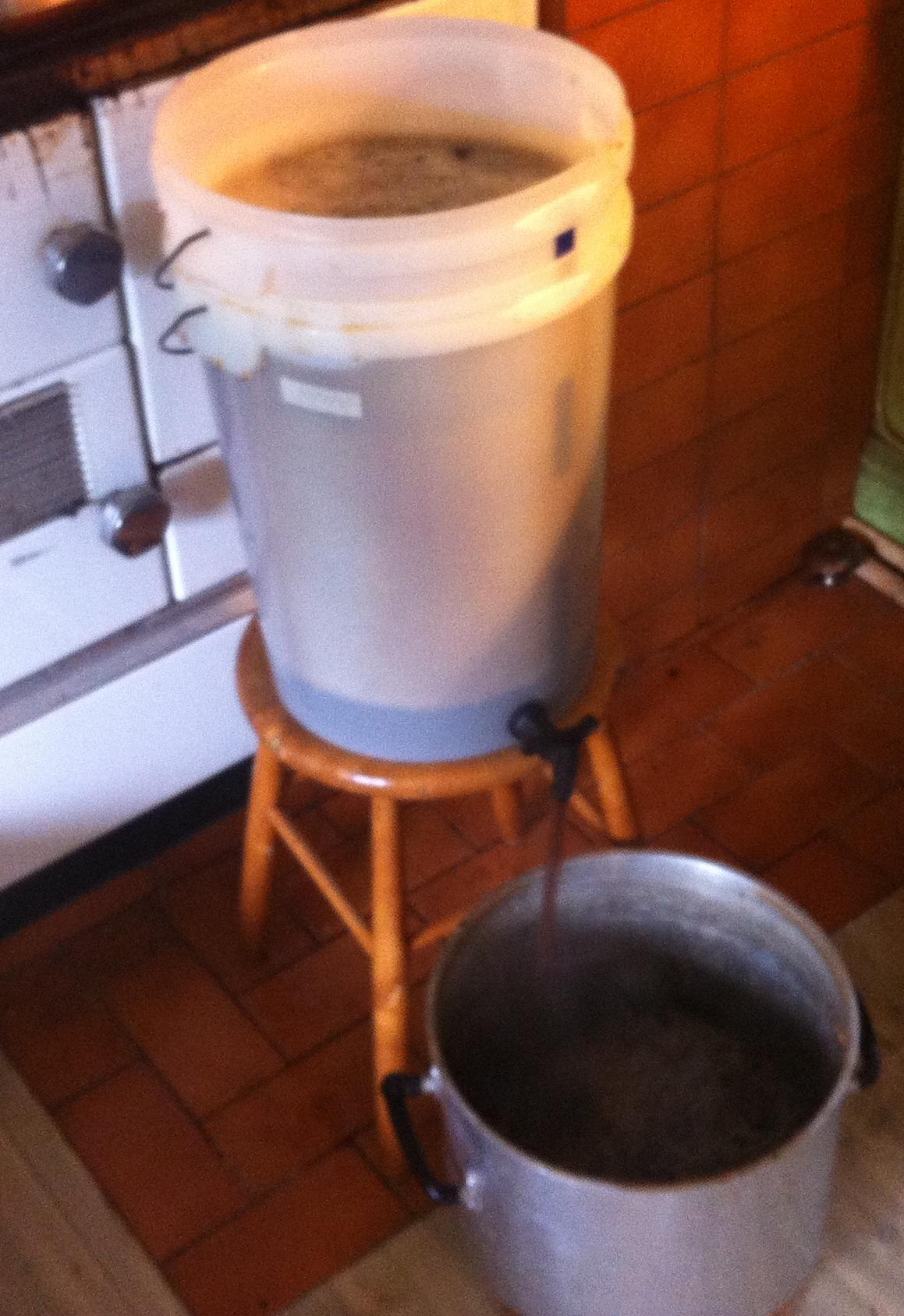 Winter Ale brewing