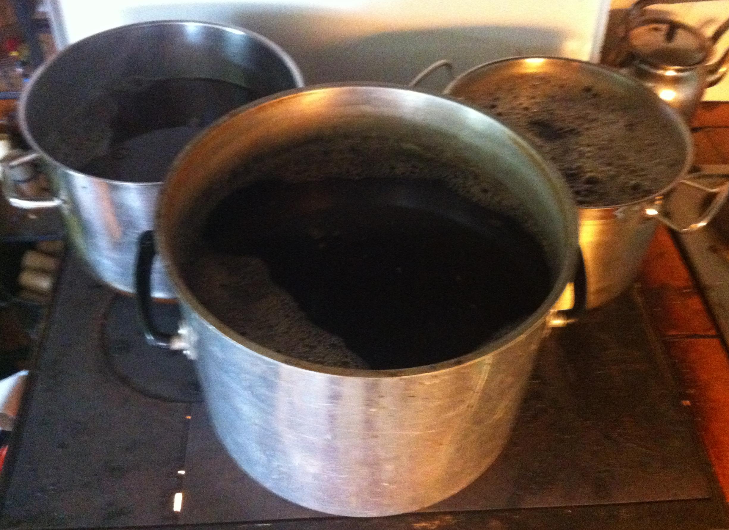 Winter Ale brewing